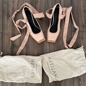 Ballet heels only worn once for a bachelorette tea party theme